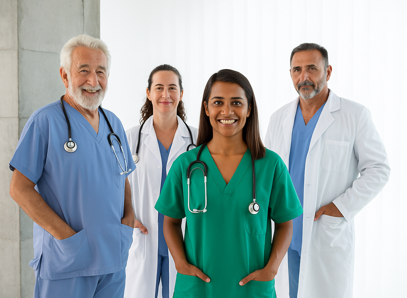 Medical Team Ready for Work